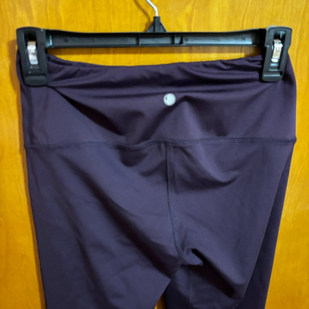 Yogalicious Leggings Deep Purple Size Small - Picture 7 of 9